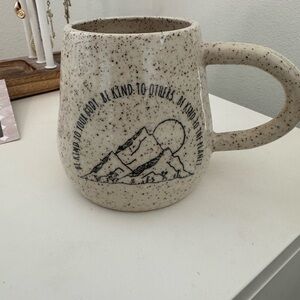 Your Earthen Hands x Sierra Schultzzie handmade “be kind” mug